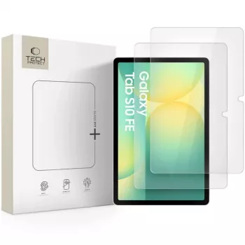 Tech-Protect Glass Fit+ Grūdinto stiklo apsauga Samsung Galaxy Tab S7/S8/S9 11.0 / S9 FE/S10 FE 10.9 – Skaidri (2 vnt.)
