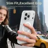 Tech-Protect MagSlim MagSafe dėklas, skirtas iPhone 17 Pro Max, matinė balta