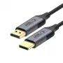 TECH-PROTECT ULTRABOOST DisplayPort į DisplayPort laidas 1.4 4K 60Hz 200cm Juodas