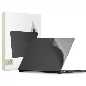 Tech-Protect Softshell MacBook Neo 13 2026 Matte Black Protective Hard Case