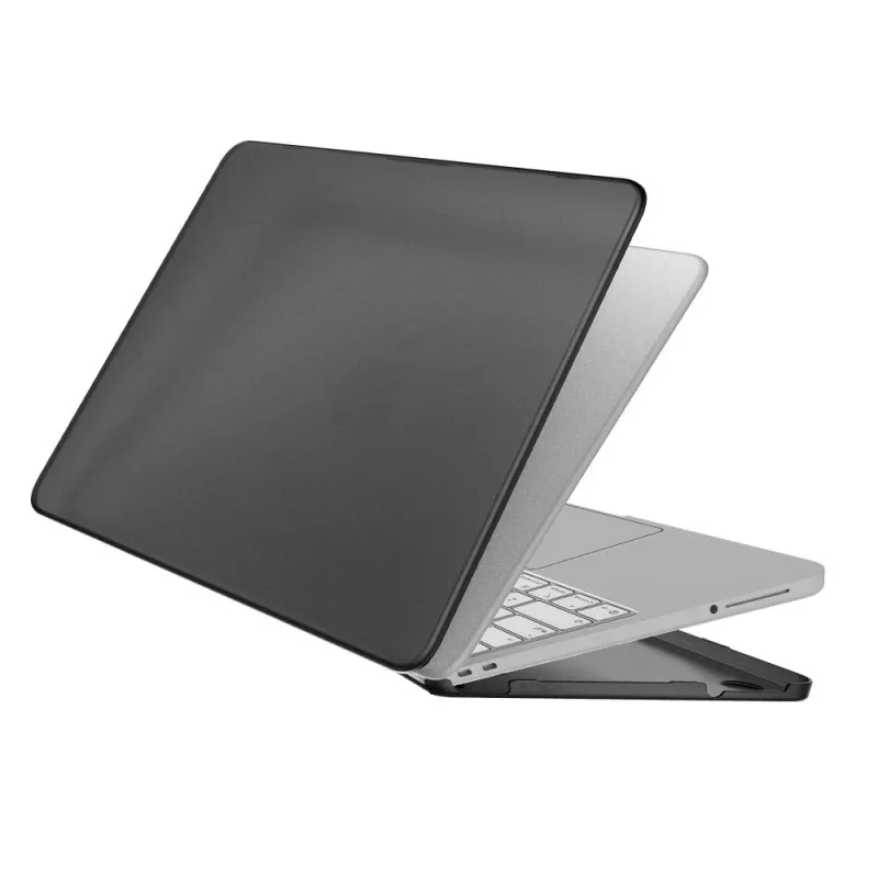 Tech-Protect Softshell MacBook Neo 13 2026 Matte Black Protective Hard Case