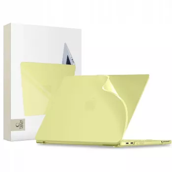 Tech-Protect Sofsthell MacBook Neo 13 2026 Matte Citrus Hardshell Case