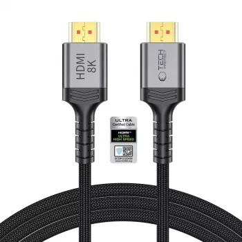 TECH-PROTECT ULTRABOOST CABLE HDMI 2.1 4K 120HZ / 8K 60HZ 200CM BLACK