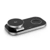 TECH-PROTECT A52 3-in-1 magnetinis MagSafe belaidis įkroviklis, 25W Qi2, juodas