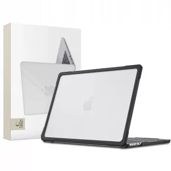 Tech-Protect Velar MacBook Air 13 M2-M5 2023-2026 Black/Matte Clear