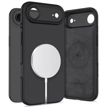 Tech-Protect Silicone MagSafe Case for Apple iPhone 17 Air - Black