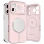 Tech-Protect Silikoninis MagSafe dėklas, skirtas Apple iPhone 17 Pro, Pink Pearl