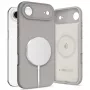 Tech-Protect silikoninis MagSafe dėklas, skirtas Apple iPhone 17 Air, Stone Grey