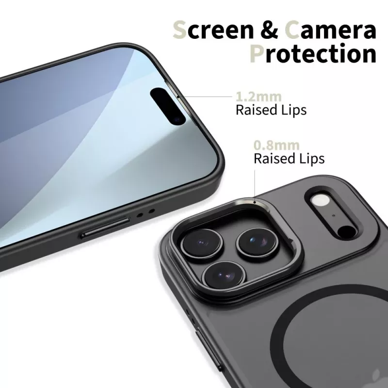 Tech-Protect Magstand Magsafe iPhone 17 Pro Max Matte Black