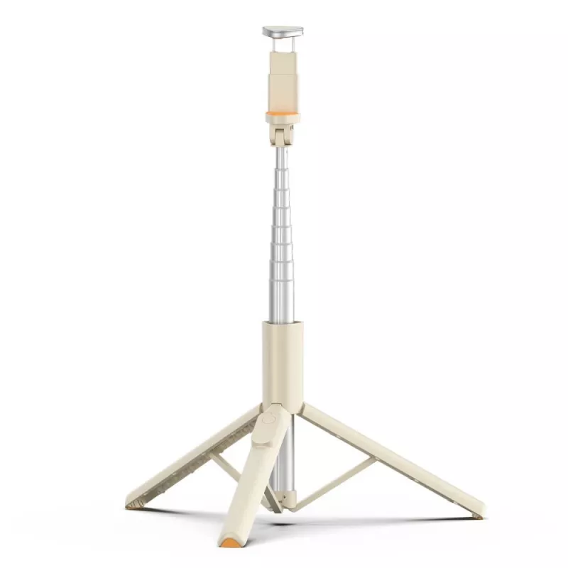 Tech-Protect L09S Selfie Stick Tripod Beige