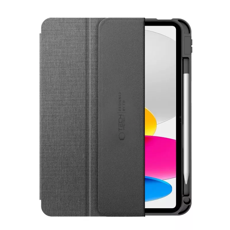Tech-Protect SC Pen Canvas Case iPad 10.9 col. (10th Gen, 2022) / iPad 11 col. (2025) – Pilka