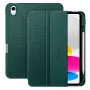 Tech-Protect SC Pen Canvas Folio Case, skirta iPad 10,9 inch (10-os kartos, 2022) / iPad 11 inch (11-os kartos, 2025) – Žalia