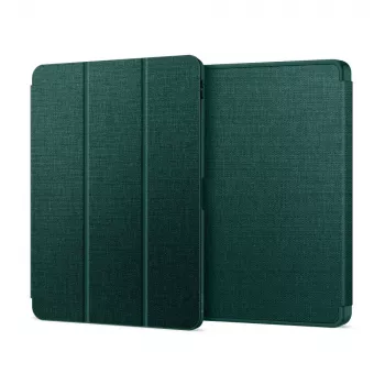 Tech-Protect SC Pen Canvas Folio Case, skirta iPad 10,9 inch (10-os kartos, 2022) / iPad 11 inch (11-os kartos, 2025) – Žalia