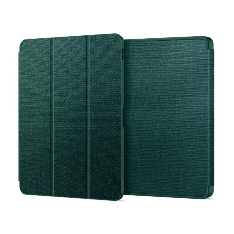 Tech-Protect SC Pen Canvas Folio Case, skirta iPad 10,9 inch (10-os kartos, 2022) / iPad 11 inch (11-os kartos, 2025) – Žalia