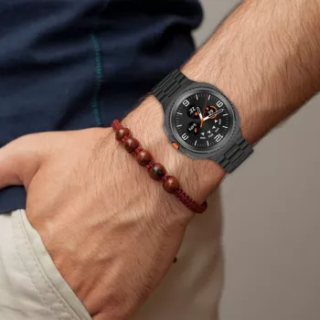 Tech-Protect nerūdijančio plieno apyrankė, skirta Samsung Galaxy Watch 8 / Classic (40/44/46 mm) sidabrinė