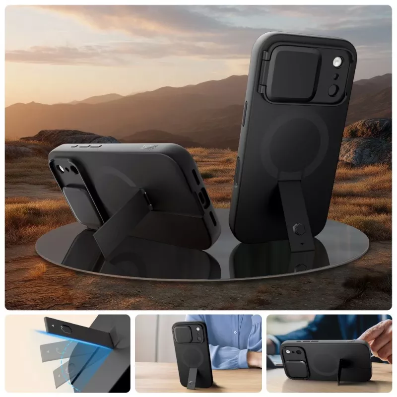 TECH-PROTECT KEVLAR AURA MAGSAFE IPHONE 17 PRO MAX BLACK
