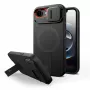 TECH-PROTECT KEVLAR AURA MAGSAFE IPHONE 16E / 17E JUODAS