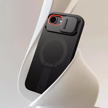 TECH-PROTECT KEVLAR AURA MAGSAFE IPHONE 16E / 17E JUODAS