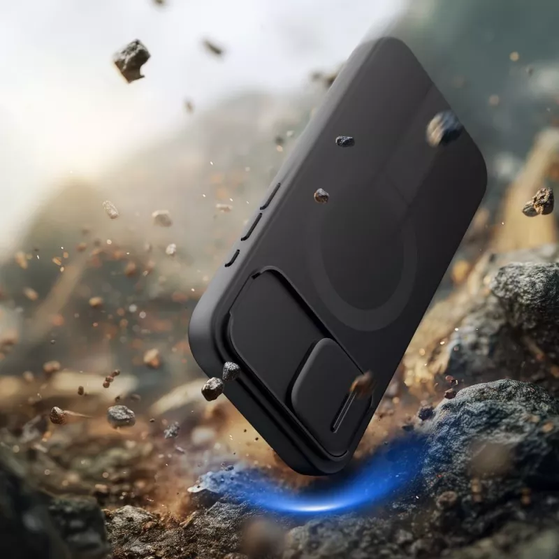 TECH-PROTECT KEVLAR AURA MAGSAFE IPHONE 16E / 17E JUODAS