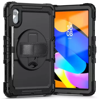 Tech-Protect Solid Case, skirta Lenovo Idea Tab 11.0 TB-336, juoda