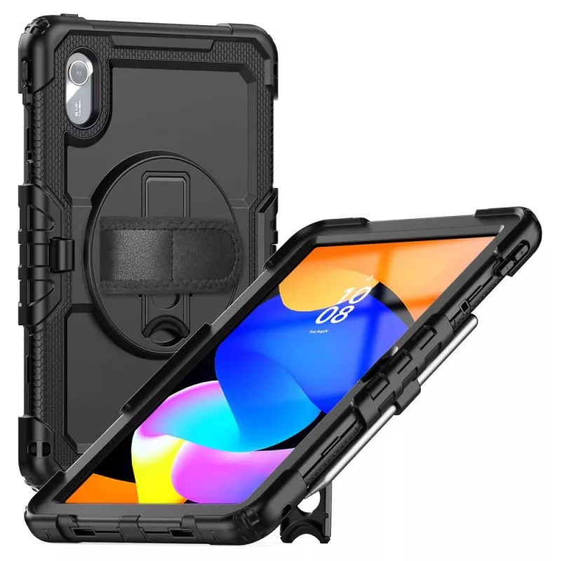 Tech-Protect Solid Case, skirta Lenovo Idea Tab 11.0 TB-336, juoda