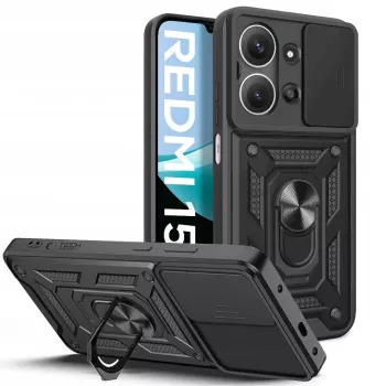 Tech-Protect Camshield Pro, Xiaomi Redmi 13C / Poco C65, juodas