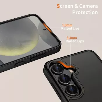 Tech-Protect Magmat Case, skirtas Xiaomi Redmi Note 13 4G / Redmi 13 4G, matinė juoda