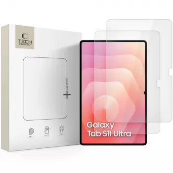 Tech-Protect Glass Fit+ Grūdinto stiklo apsauginė plėvelė, skirta Samsung Galaxy Tab S8 Ultra/S9 Ultra/S10 Ultra/S11 Ultra 14.6 inch (2 vnt.)