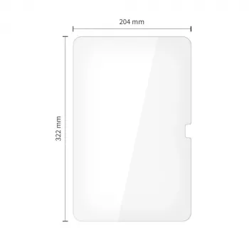 Tech-Protect Glass Fit+ Grūdinto stiklo apsauginė plėvelė, skirta Samsung Galaxy Tab S8 Ultra/S9 Ultra/S10 Ultra/S11 Ultra 14.6 inch (2 vnt.)