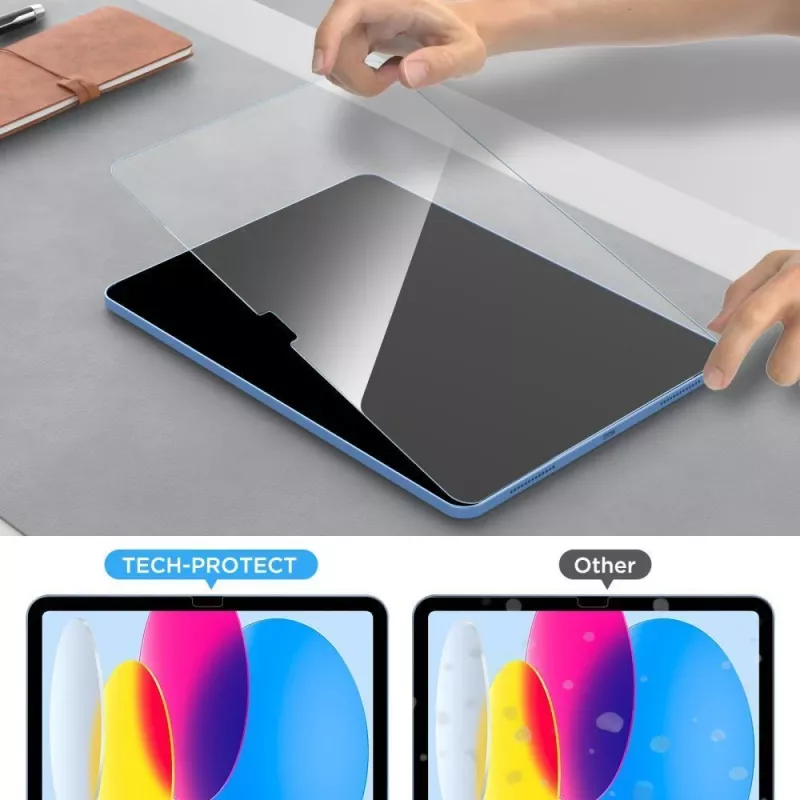 Tech-Protect Glass Fit+ Grūdinto stiklo apsauginė plėvelė, skirta Samsung Galaxy Tab S8 Ultra/S9 Ultra/S10 Ultra/S11 Ultra 14.6 inch (2 vnt.)