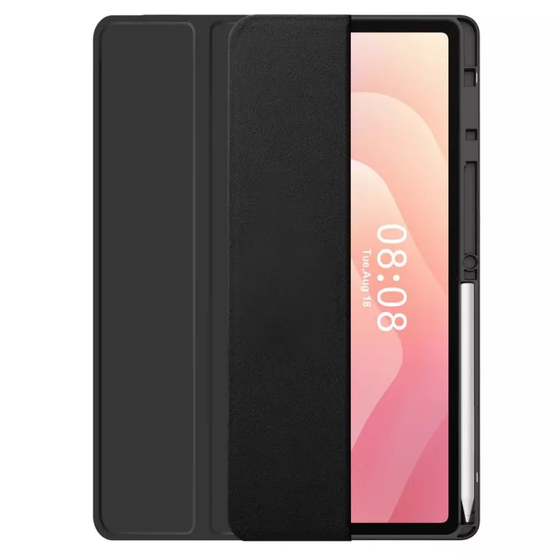 Tech-Protect SC Pen Case dėklas su rašiklio laikikliu Samsung Galaxy Tab S8 Ultra / S9 Ultra / S10 Ultra / S11 Ultra 14.6, juodas