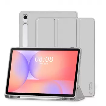 Tech-Protect SC Pen Folio Case Samsung Galaxy Tab S9 / S9 FE / S10 FE / S10 Lite - Pilka