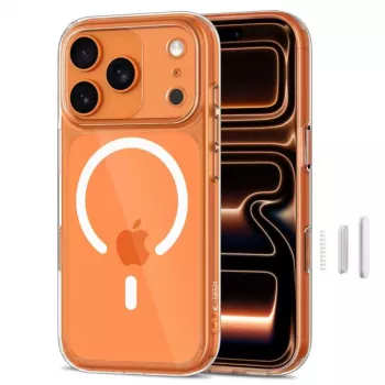 TECH-PROTECT MagPeak MagSafe Skaidrus Dėklas, skirtas Apple iPhone 17 Pro