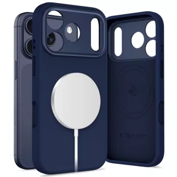 Tech-Protect Uniq MagSafe Dėklas, skirtas Apple iPhone 17 Pro Max, giliai mėlyna