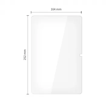 TECH-PROTECT Glass Fit+ 2-Pack Grūdinto stiklo ekrano apsauga, skirta Samsung Galaxy Tab A9+ / A11+ Plus 11.0 colių (SM-X210/X215/X216/X230/X235/X236), skaidri