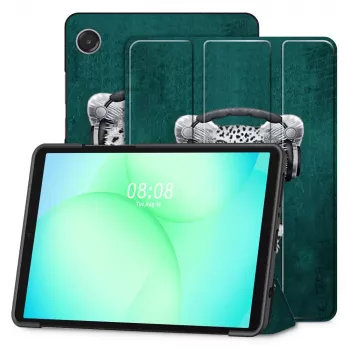 Tech-Protect Smart Case, skirta Samsung Galaxy Tab A9 8.7 inch SM-X110/X115/X117 – katės dizainas
