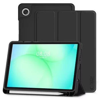 Tech-Protect SC PEN Stylus, skirta Samsung Galaxy Tab A9 / A11 8.7 X110 / X115 / X133 / X135, juoda