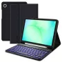 Tech-Protect SC PEN + KB dėklas su klaviatūra, skirta Samsung Galaxy Tab A9 / A11 8.7 inch X110 / X115 / X133 / X135, juoda