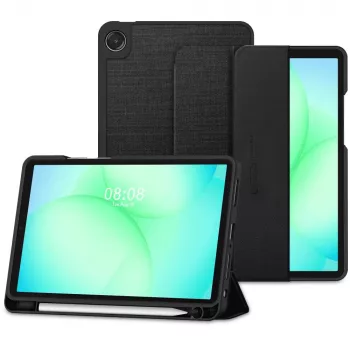 Tech-Protect SC Pen Canvas Folio Case, Samsung Galaxy Tab A9+/A11+, juoda