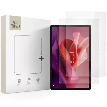TECH-PROTECT Glass Fit+ 2-Pack Tempered Glass Screen Protector for Lenovo Tab P12 / Idea Tab Pro / Yoga Tab Plus 12.7 TB-370 / TB-373 / TB-520 Clear