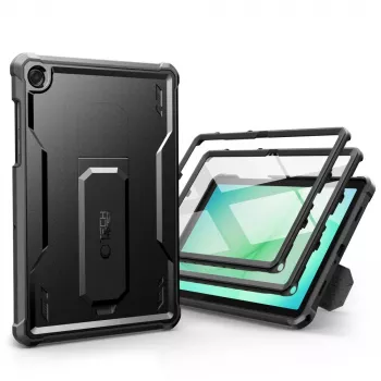 Tech-Protect Kevlar PRO Case, Samsung Galaxy Tab A9+ / A11+ PLUS 11.0 X210/X215/X216/X230/X235/X236, juoda