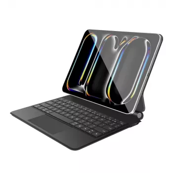 Tech-Protect SC Magnetic + Keyboard Case, skirta iPad Pro 11 inch 5th/6th Gen 2024-2025, juoda