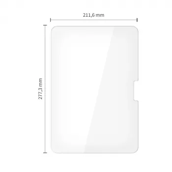 TECH-PROTECT Glass Fit+ 2-Pack Grūdinto stiklo ekrano apsauga, skirta iPad Air 13 colių (2024–2026) / iPad Pro 13 colių (2024–2025), skaidri
