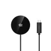 TECH-PROTECT A50 magnetinis belaidis MagSafe įkroviklis – 25W Qi2.2, juodos spalvos