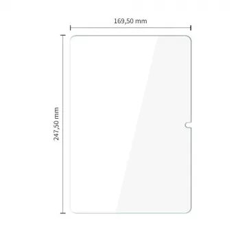 Tech-Protect Glass Fit+ apsauginis stiklas, skirtas Xiaomi Pad 7 / 7 Pro / 8 / 8 Pro 11.2 inch - 2 vnt. pakuotė