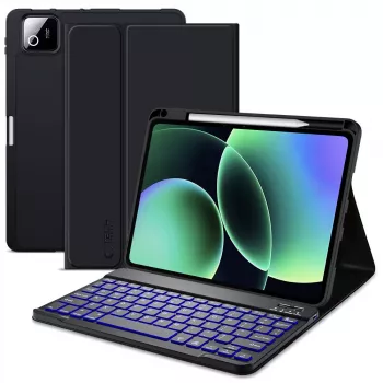 Tech-Protect SC PEN + KB dėklas su klaviatūra, skirta Xiaomi Pad 7 / 7 PRO / 8 / 8 PRO 11.2, juoda
