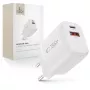TECH-PROTECT NCA65W-GAN 2-Port Network Charger PD 65W / QC3.0 White