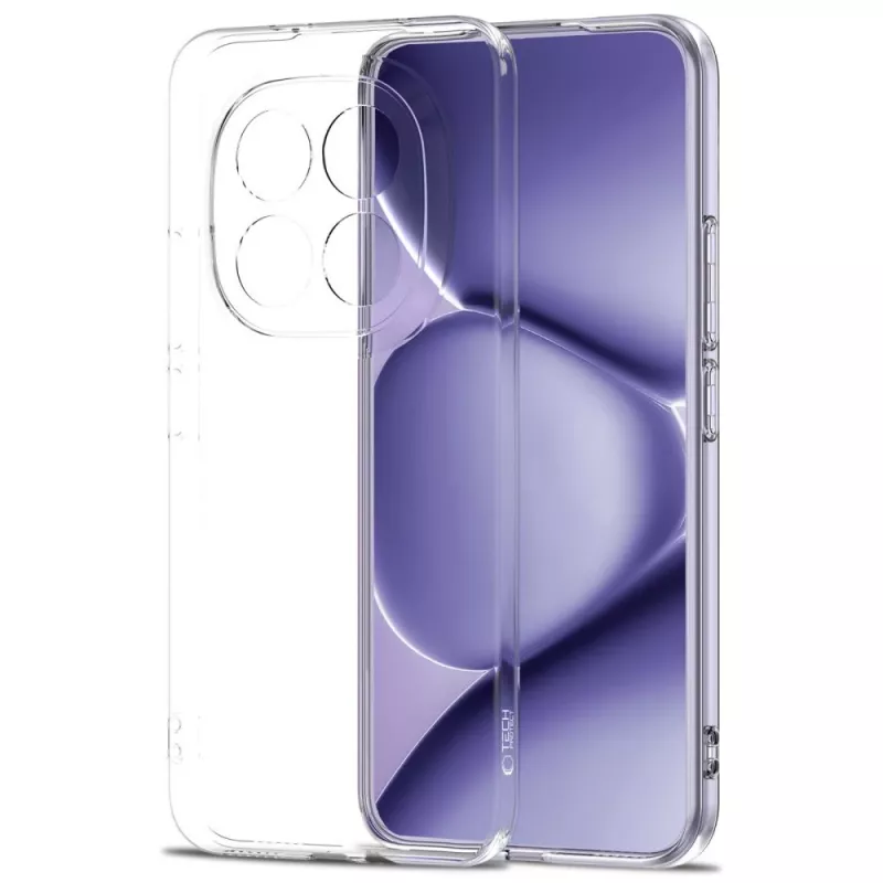 Tech-Protect Flexair Dėklas, skirtas Xiaomi Redmi Note 15 Pro 5G, Skaidrus TPU Nugarėlės Dangtelis