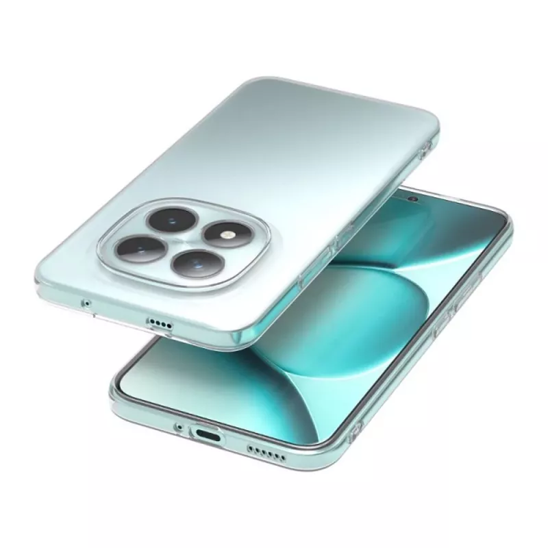 Tech-Protect Flexair Dėklas, skirtas Xiaomi Redmi Note 15 Pro 5G, Skaidrus TPU Nugarėlės Dangtelis