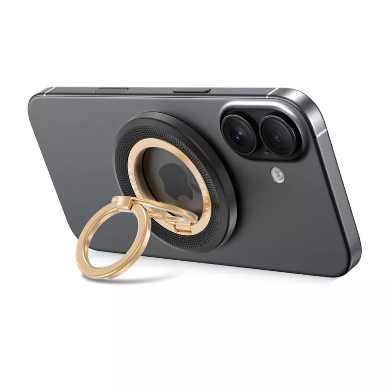 TECH-PROTECT MMR700 Lamano Magnetic MagSafe Phone Ring Black/Gold